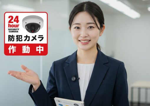 防犯カメラ 減価償却 ステッカー 効果