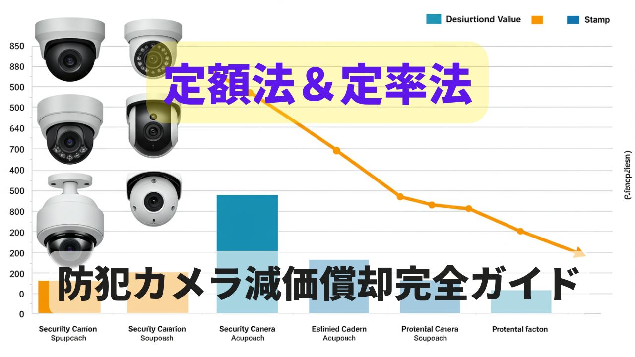 防犯カメラ　減価償却